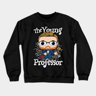 Young Professor Blue Crewneck Sweatshirt